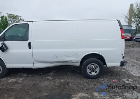 2014 GMC Savana 3500 Work Van из США, поврежденный, VIN 1GTZ7TCG1E1120033